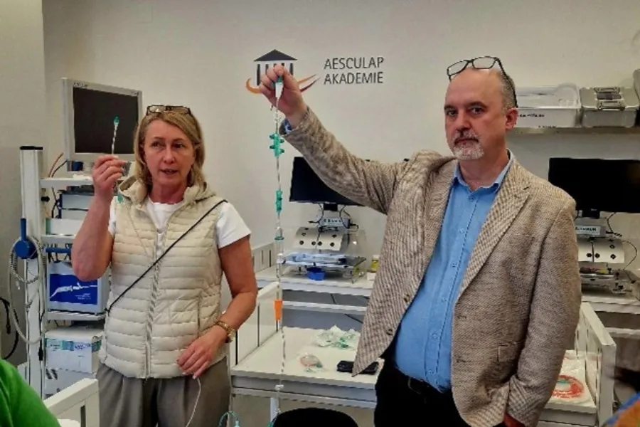 Aplikační specialista Kateřina Bilinová a Product Owner Tomáš Kovrzek
