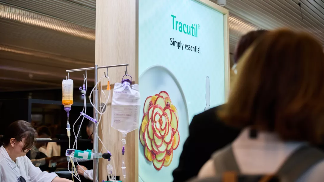 Na našem stánku si bylo možné prohlédnout Tracutil - Koncentrát pro infúzní roztok
